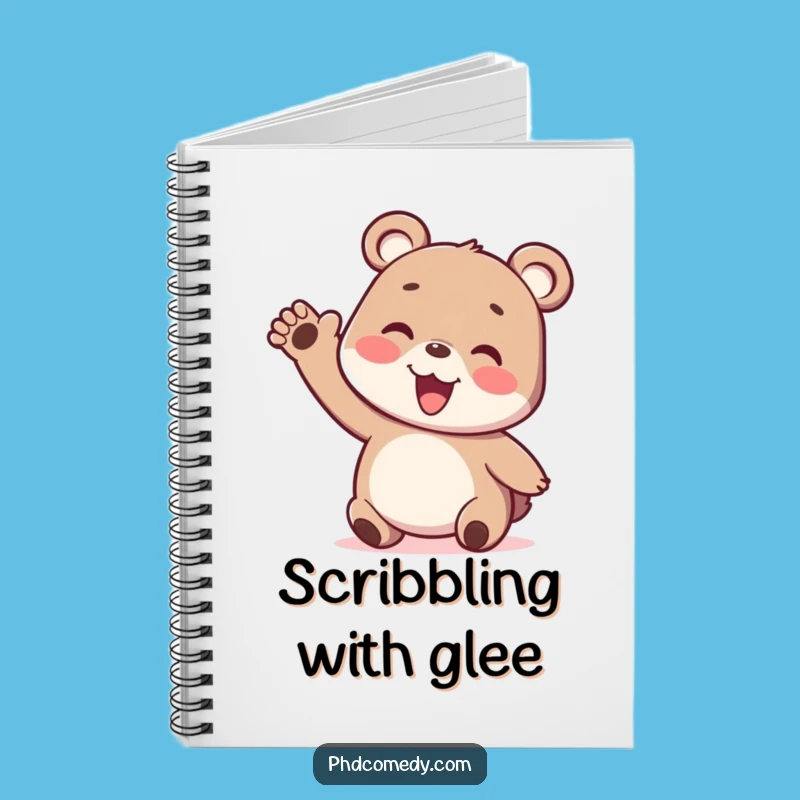 Funny Kawaii Bear Cub Notebook: Wiggle Ideas, Perfect Funny Gift Journal